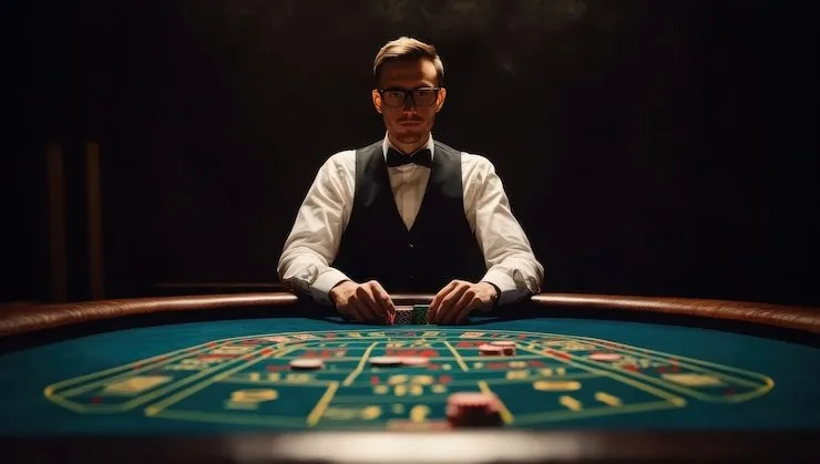 mc777 Live Roulette Wheel